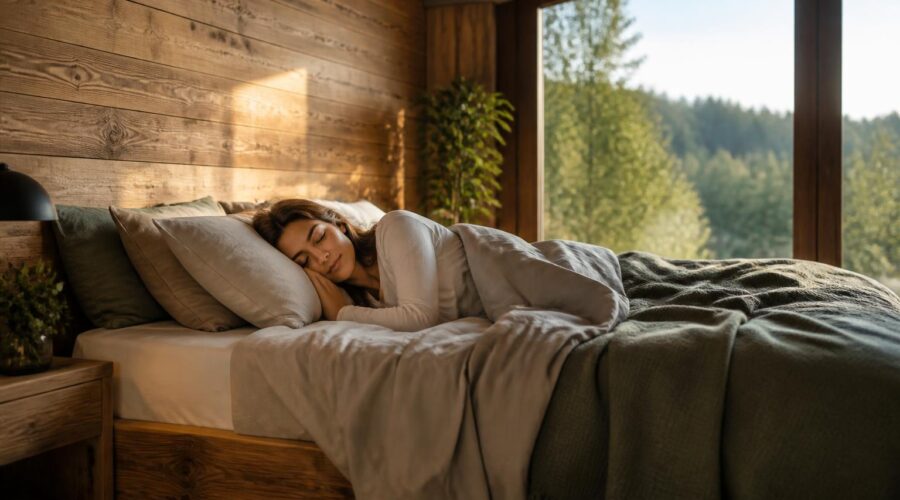 Gesunder Schlaf im Holzhaus: Nat&uuml;rlich wohnen, besser zur Ruhe kommen